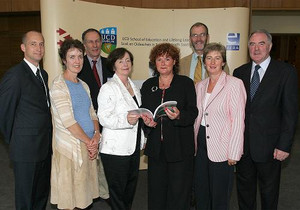 Opening Ceremony of ECER 2005, Dublin. Group of ECER Delegates/Organizers